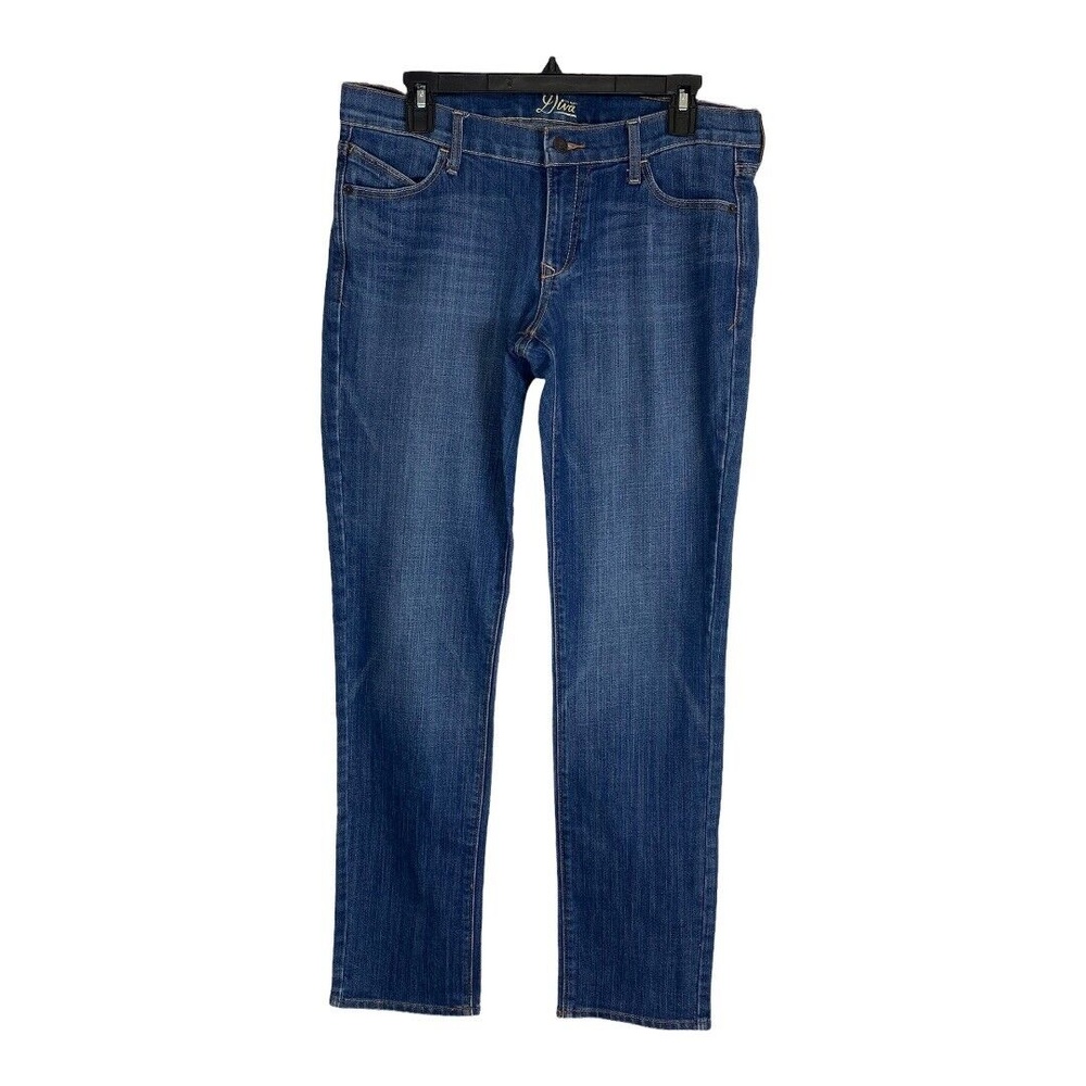 Old Navy The Diva Womens Jeans Size 10 Long Medium Wash Mid Rise Pockets